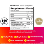 🔥 MegaRed Omega 3s®  – Impulsa tu testosterona y energía natural  1000 mg. 60 Caps.