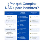 NAD+ Capsulas Complex Para Hombres + envió gratis